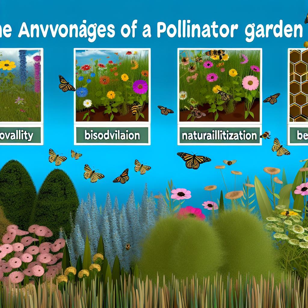 Fördelarna med att ha en trädgård för pollinatörer
