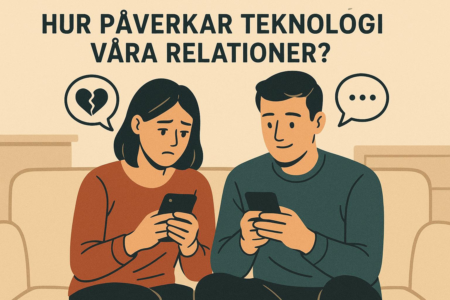 Hur påverkar teknologi våra relationer?